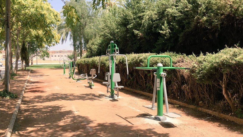 parque biosaludable en Espuny
